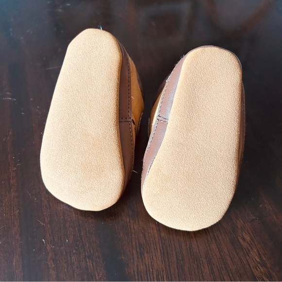 FREE w/purchase - Child of Mine Brown Faux Suede Baby Shoes - Picture 5 of 7